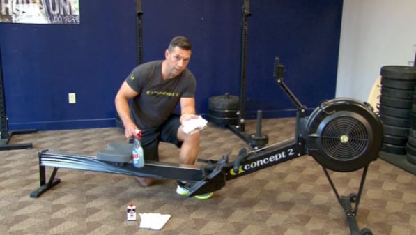 how to maintain a rowing machine