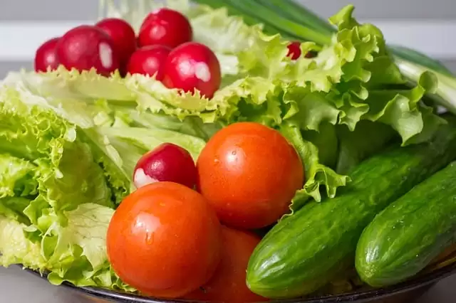 fresh fruits and vegetables 