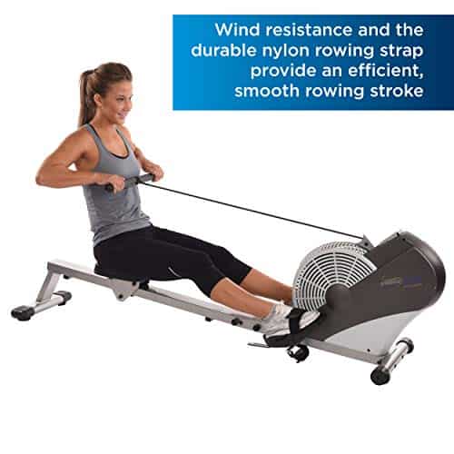 smooth rowing stroke with Stamina Air rower 