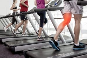 people running on a treadmill