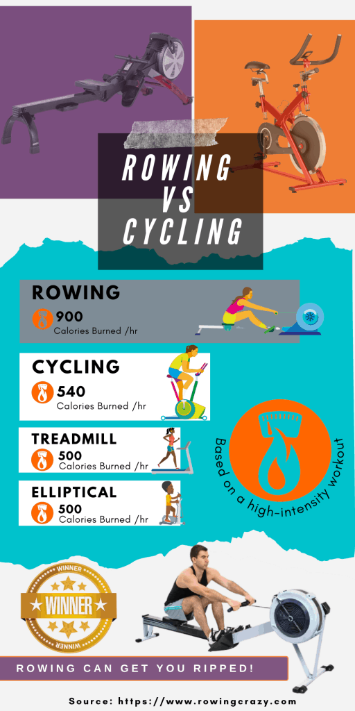 Rowing vs Cycling