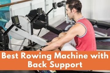 Rowing Machine with Back Support