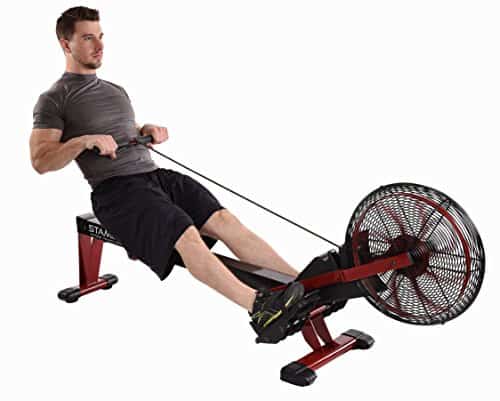 Stamina X Air Rower in use