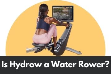 Hydro water top rowing machine