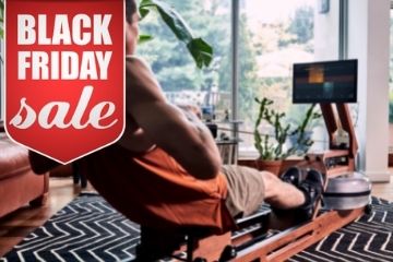 black friiday sale for ergatta water rowing machine