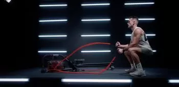 using resistance bands with LIT rowing machine