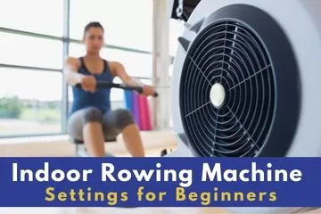 rowing machine settings for beginners