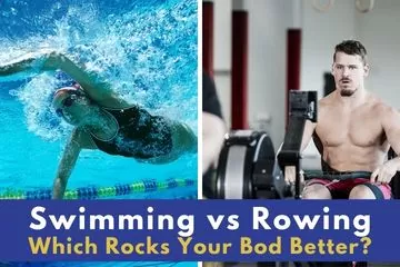 swimming vs rowing