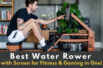 water rower with screen