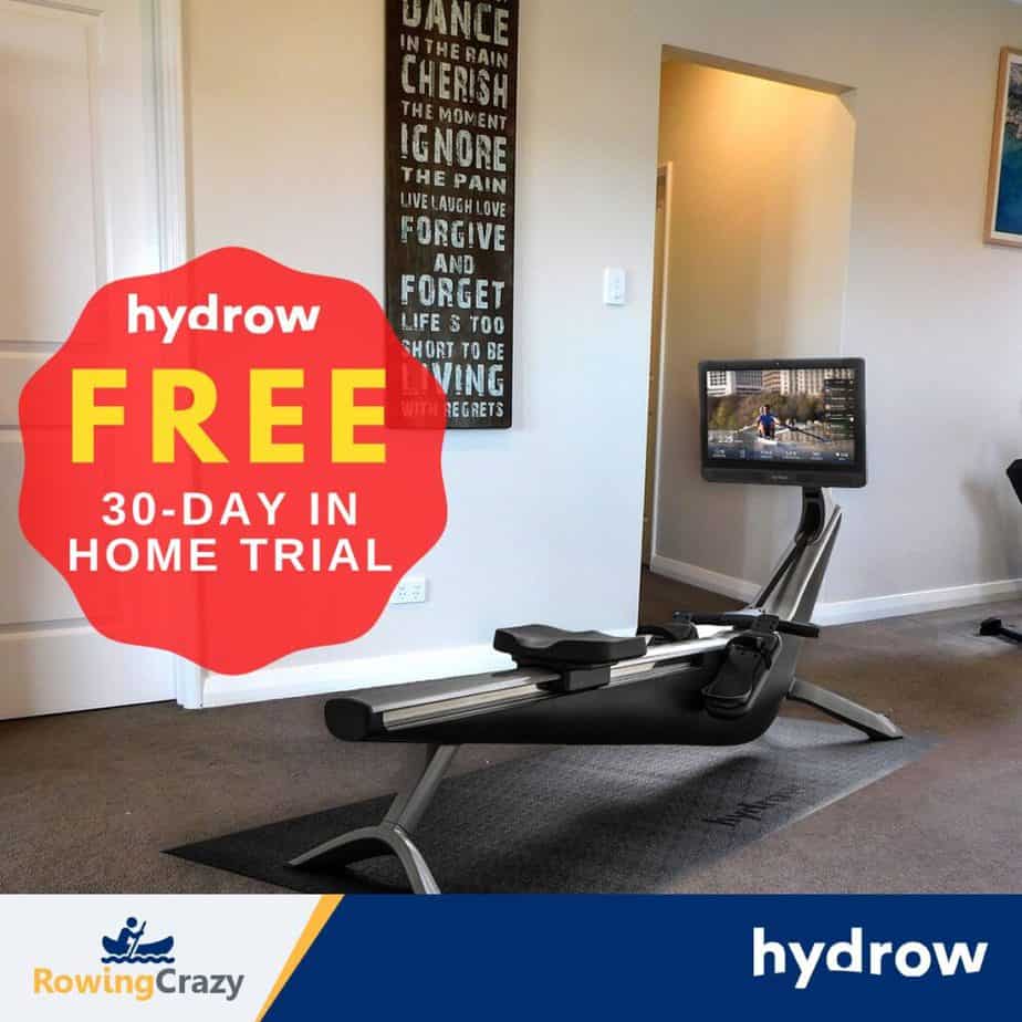 Hydrow Rower with free 30 day home trial