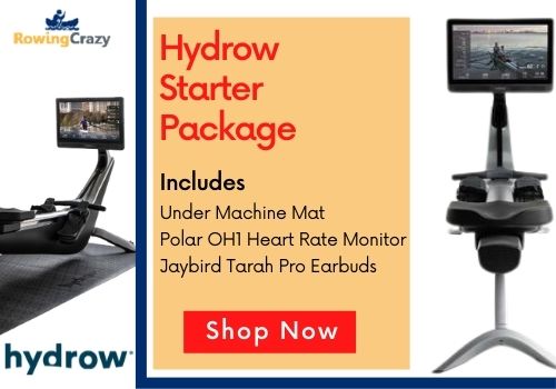 Hydrow home Rowing Machine Starter Package Details