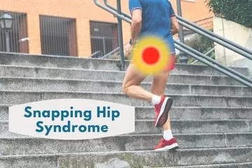 location on body of snapping hip syndrome from rowing 