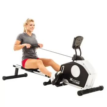 Xterra Fitness ERG200 Rowing Machine in use
