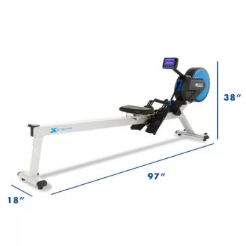 Xterra ERG700 Dual Resistance Rowing Machine dimension