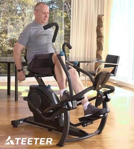 recumbent home rower Cross Trainer ideal for seniors
