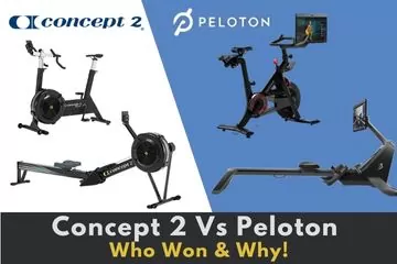 Concept 2 rower shop vs peloton
