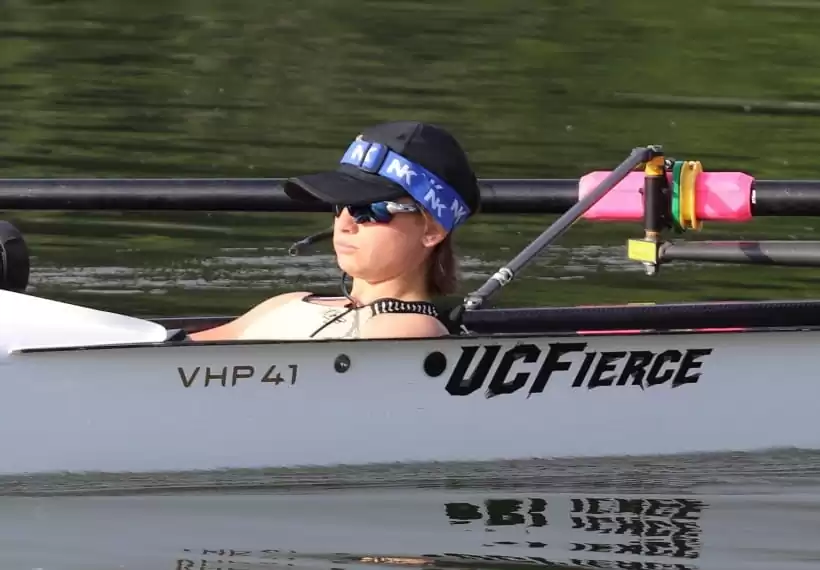 most rowing shells use a female cox because they are lighter than men