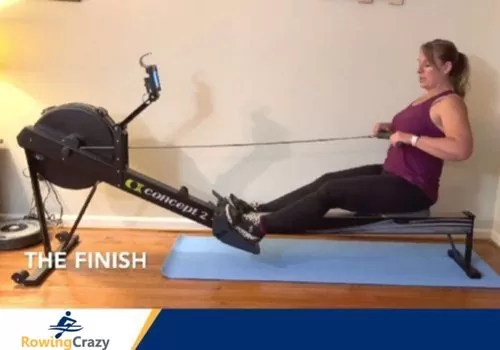 Laura Tanley Concept 2 ERG Finish Position