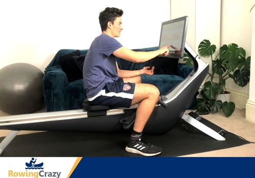 Max Secunda setting his Rower Program