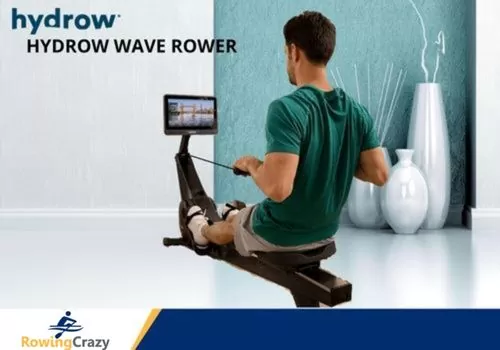 Man using a Hydrow Wave Rower