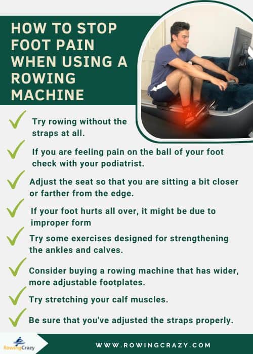 How to Stop Foot Pain When Using a Rowing Machine - www.rowingcrazy.com