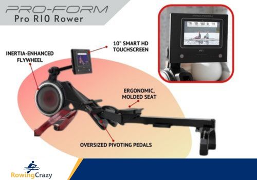 ROFORM PRO R10 ROWER FEATURES