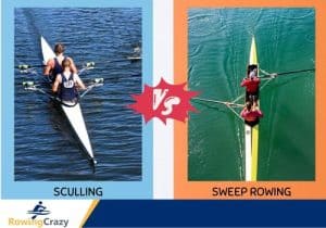 Sculling vs Sweep Rowing, which is harder