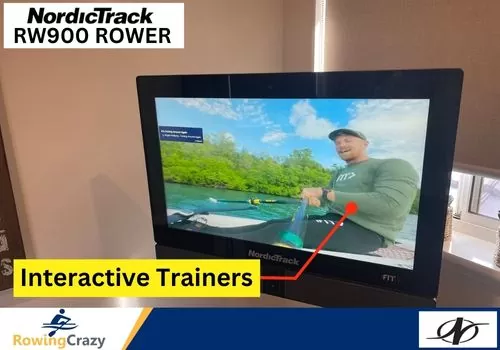 Nordictrack rower interactive iFit trainers