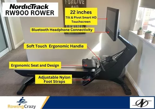 features of Nordictrack rower