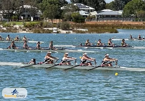 Women's Quad Scull Teams during the Australian National Rowing Championships