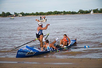 Coastal Rowing Competition at the 2019 South American Beach Games by Mauricio V. Genta