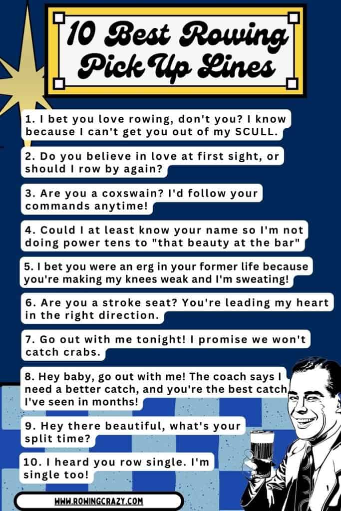 10 Best Rowing Pick Up Lines