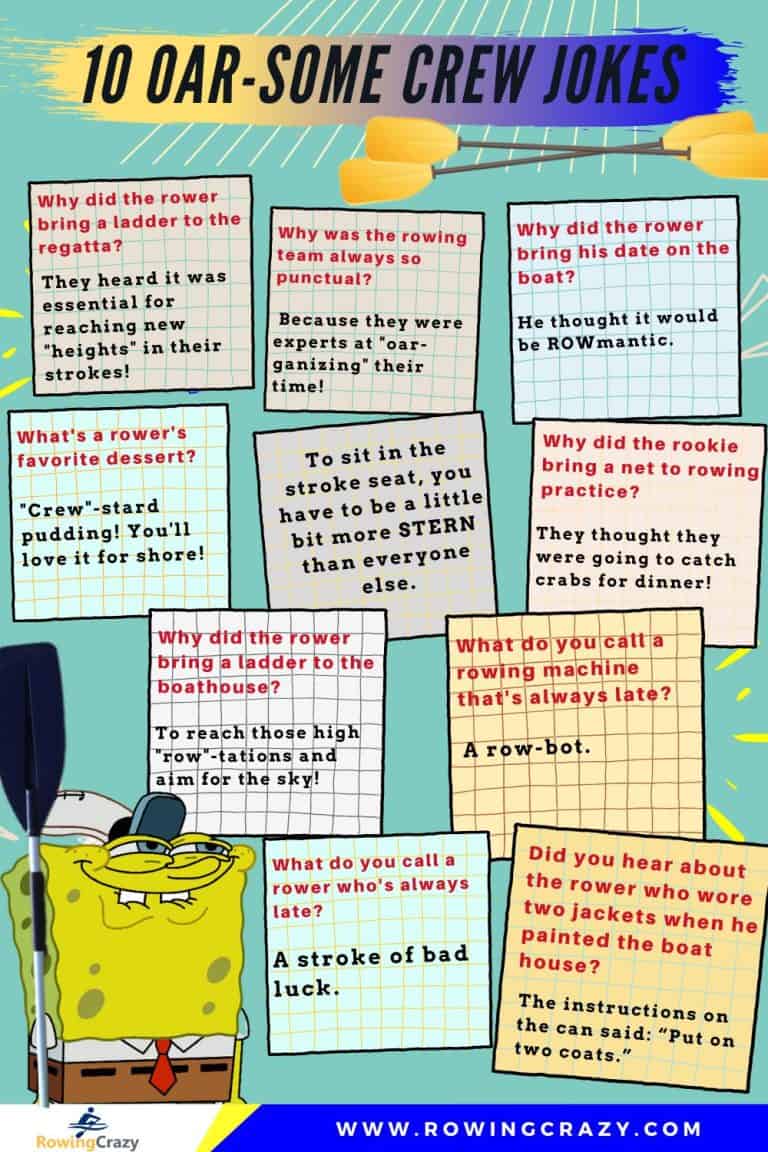 35 Rowing Jokes The Funny Side of Crew Rowing Crazy