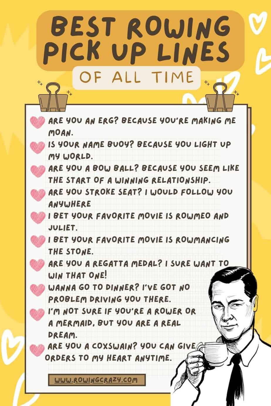 Best Rowing Pick Up Lines of All Time