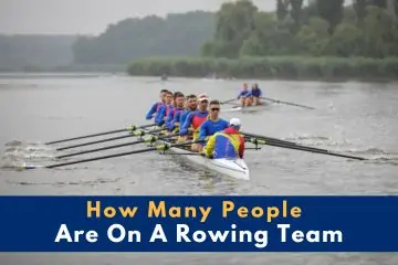 how many people are on a rowing team